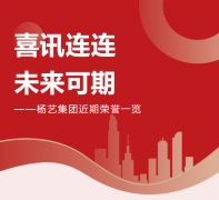 喜讯连连，未来可期 | 杨艺集团近期荣誉一览