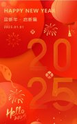喜迎元旦，巳巳如意！